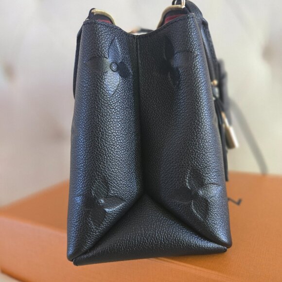 Louis Vuitton Petet Palais in Monogram Empreinte Leather in Black color - Picture 4 of 8